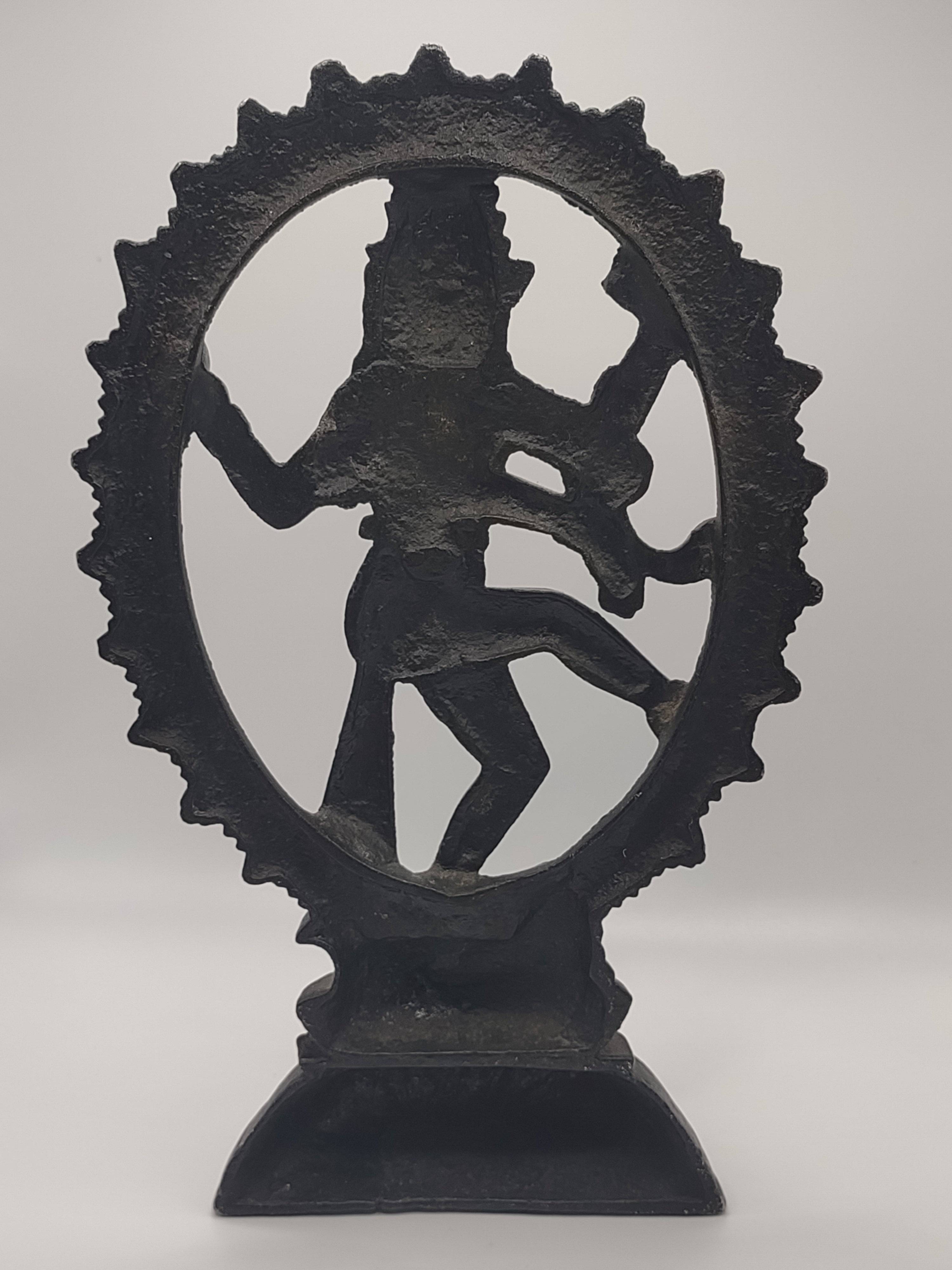 Nataraja Statue – Cosmic Shiva Dancing in Circle of Flames: NEWYORKLISTED UNIQUE FINDS COLLECTION - NEWYORKLISTED