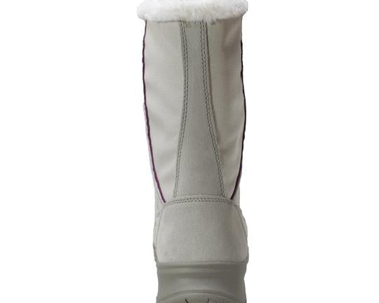 Womens Waterproof Nylon Winter Leather Boots-2