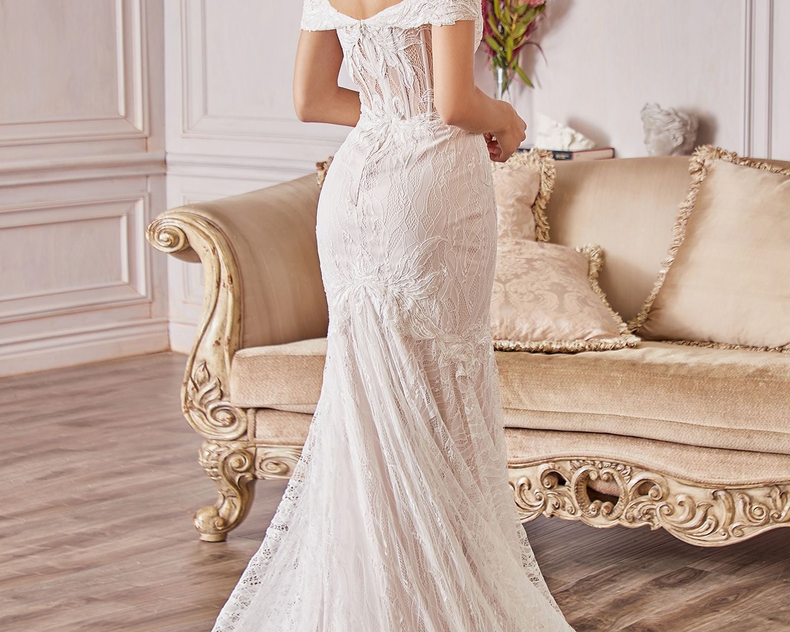 Jolie Lace Bridal Gown-1
