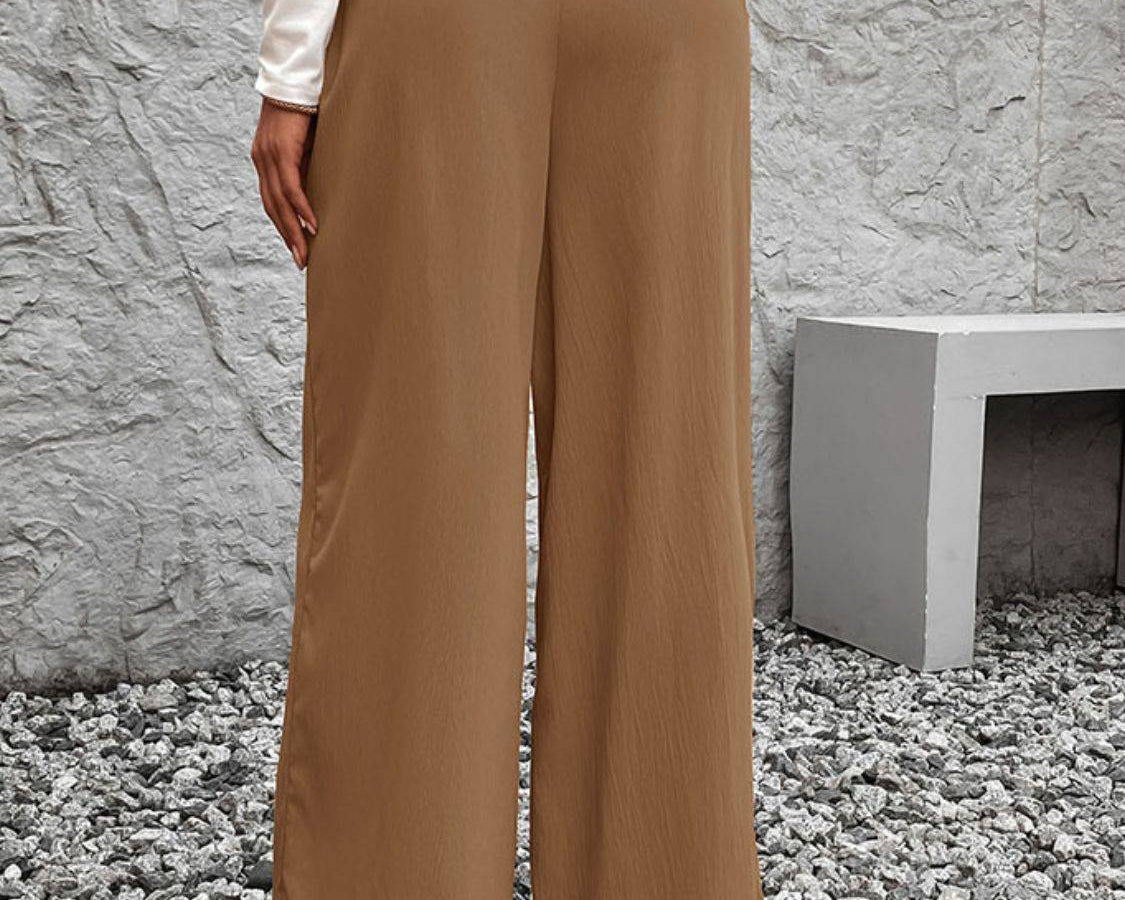 NEWYORKLISTED Style Collection: High Waist Wide Leg Pants - NEWYORKLISTED