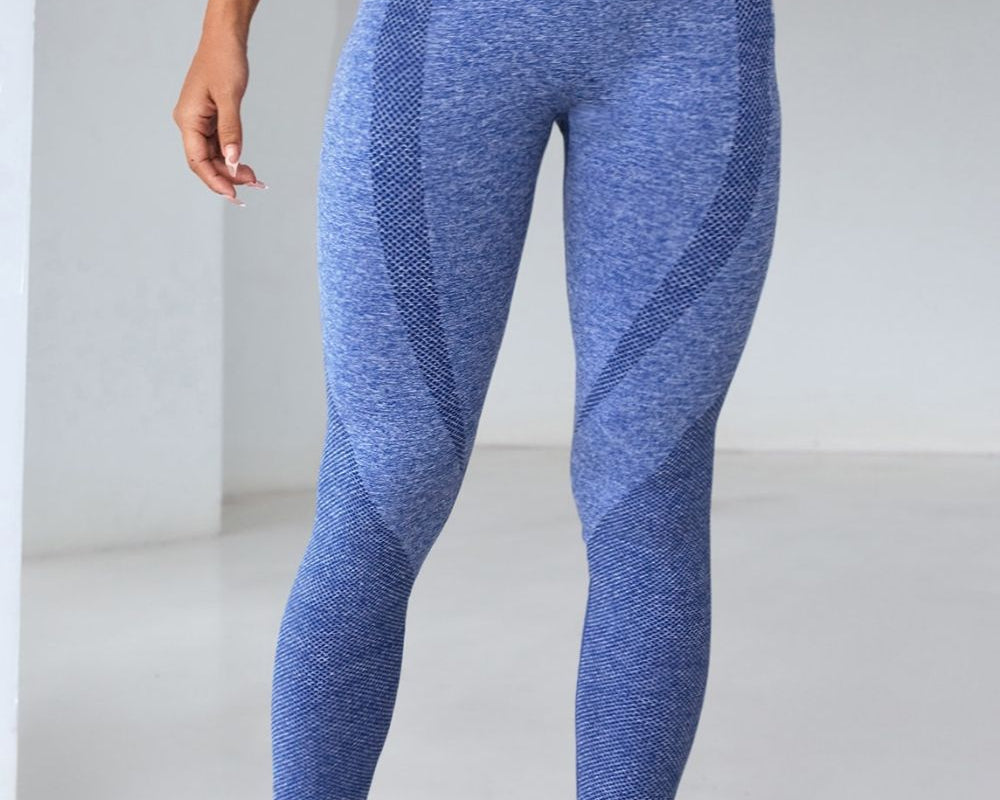 NEWYORKLISTED High Waistband Long Fitness Leggings - NEWYORKLISTED