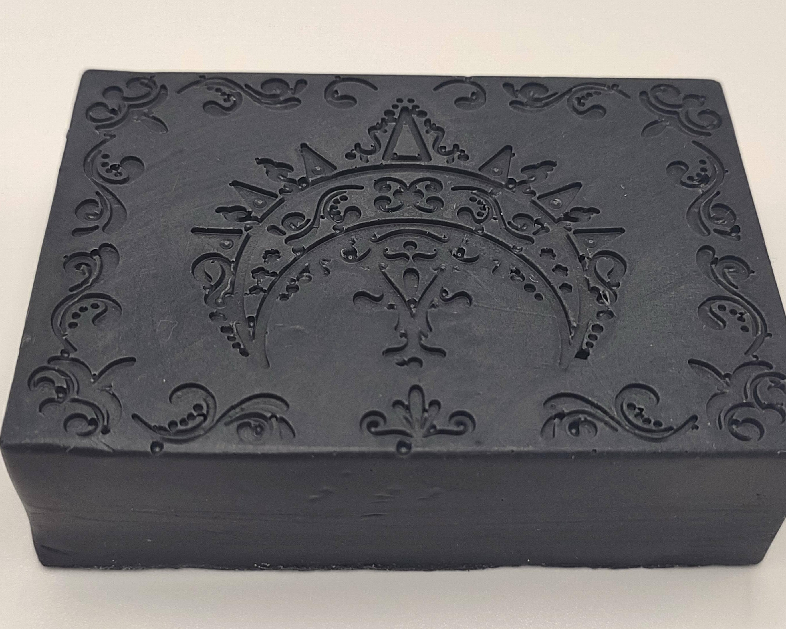 AMLA NATURALS - Black Night Charcoal Bar Soap