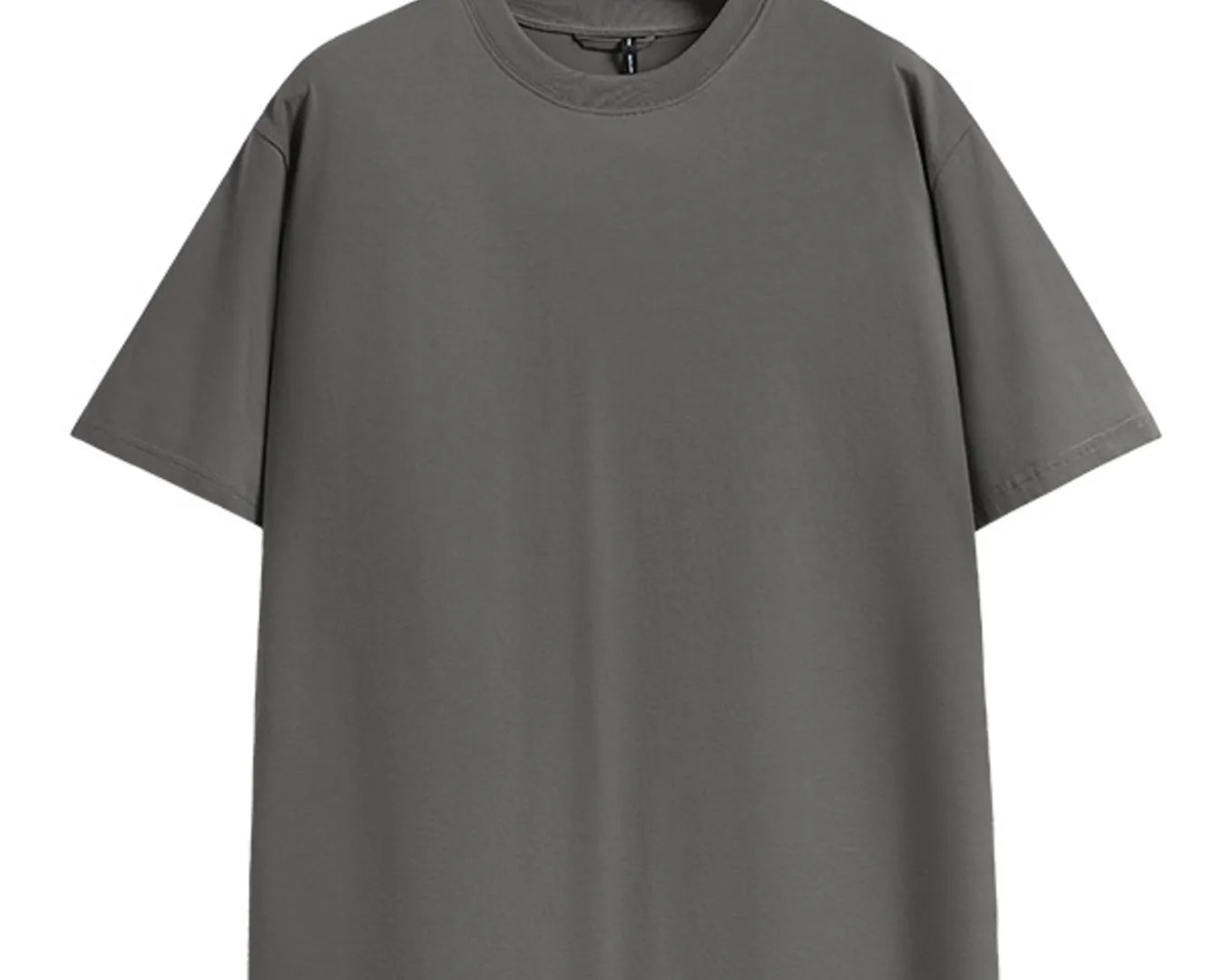 NEWYORKLISTED ATLAS MEN's COLLECTION: Gray t-shirt on a white background