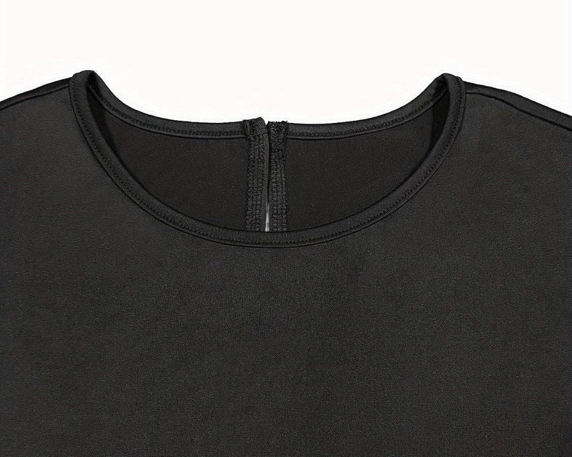 NYLD Short Sleeve Midi Dress - NEWYORKLISTED