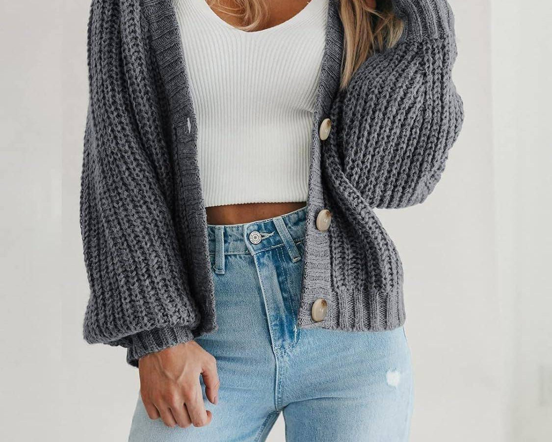 NEWYORKLISTED Style Collection Button Up Long Sleeve Cardigan - NEWYORKLISTED