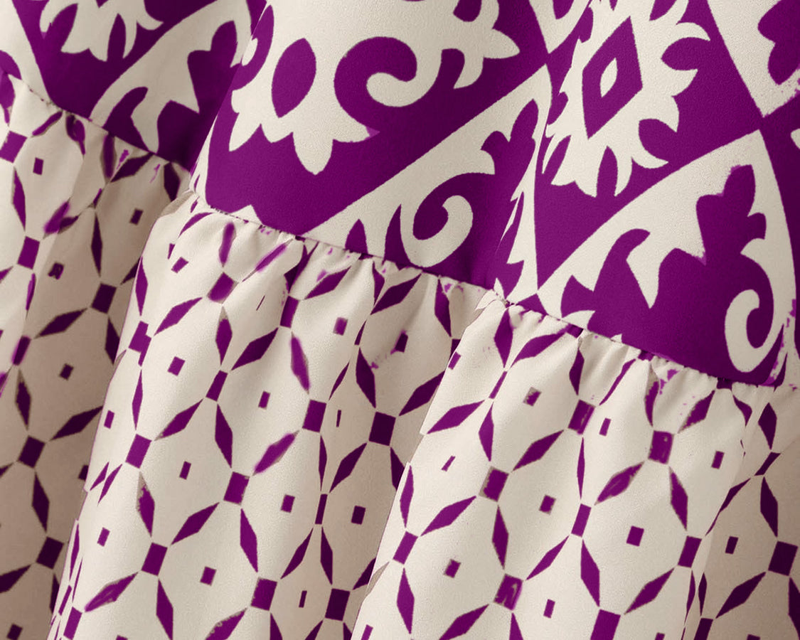 NEWYORKLISTED STYLE COLLECTION: Maxi Print Skirt - NEWYORKLISTED