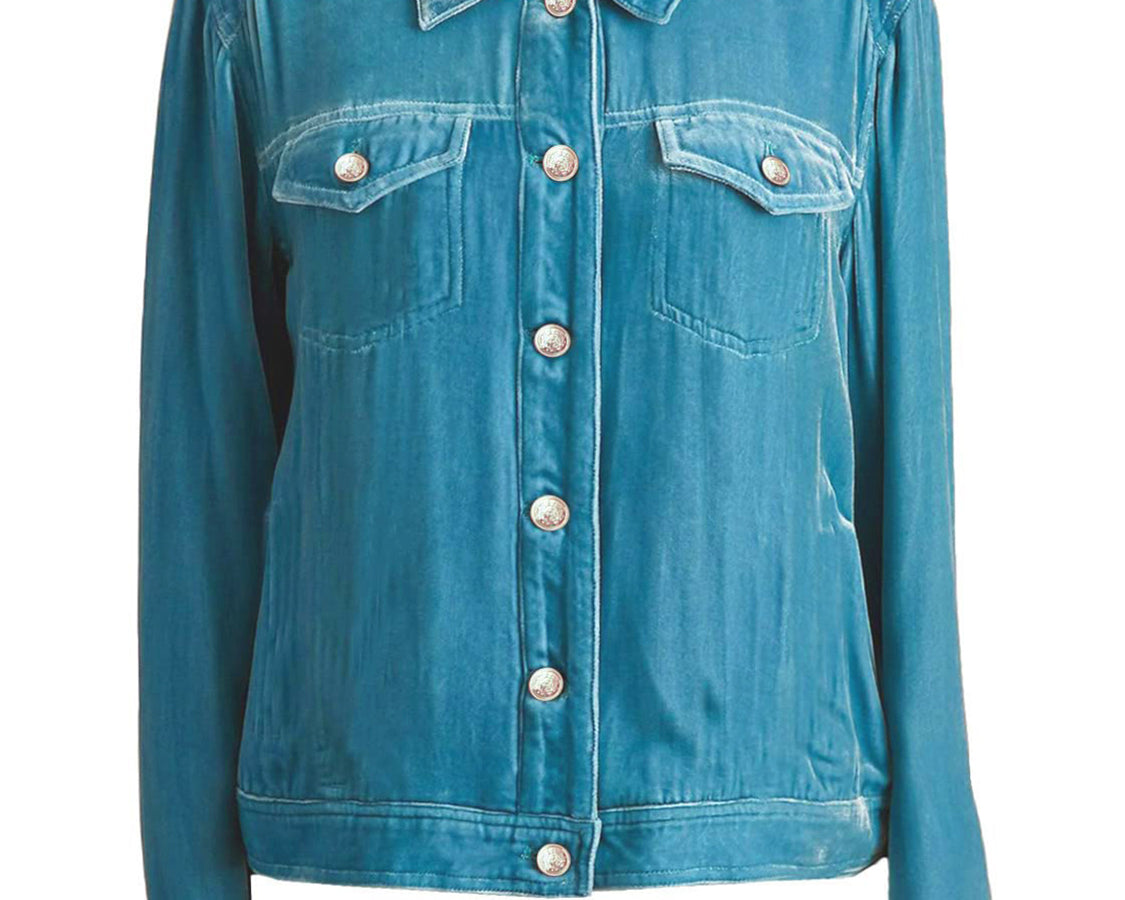 Long Sleeve Jacket with Chest Pockets: NEWYORKLISTED STYLE COLLECTION - NEWYORKLISTED