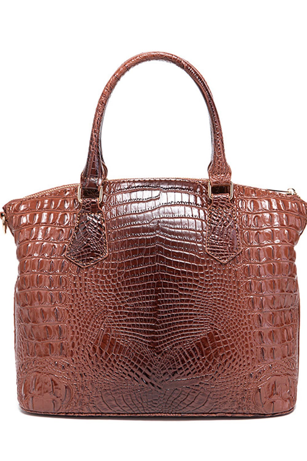 NEWYORKLISTED STYLE COLLECTION: Vegan Leather Crocodile Pattern Handbag - NEWYORKLISTED