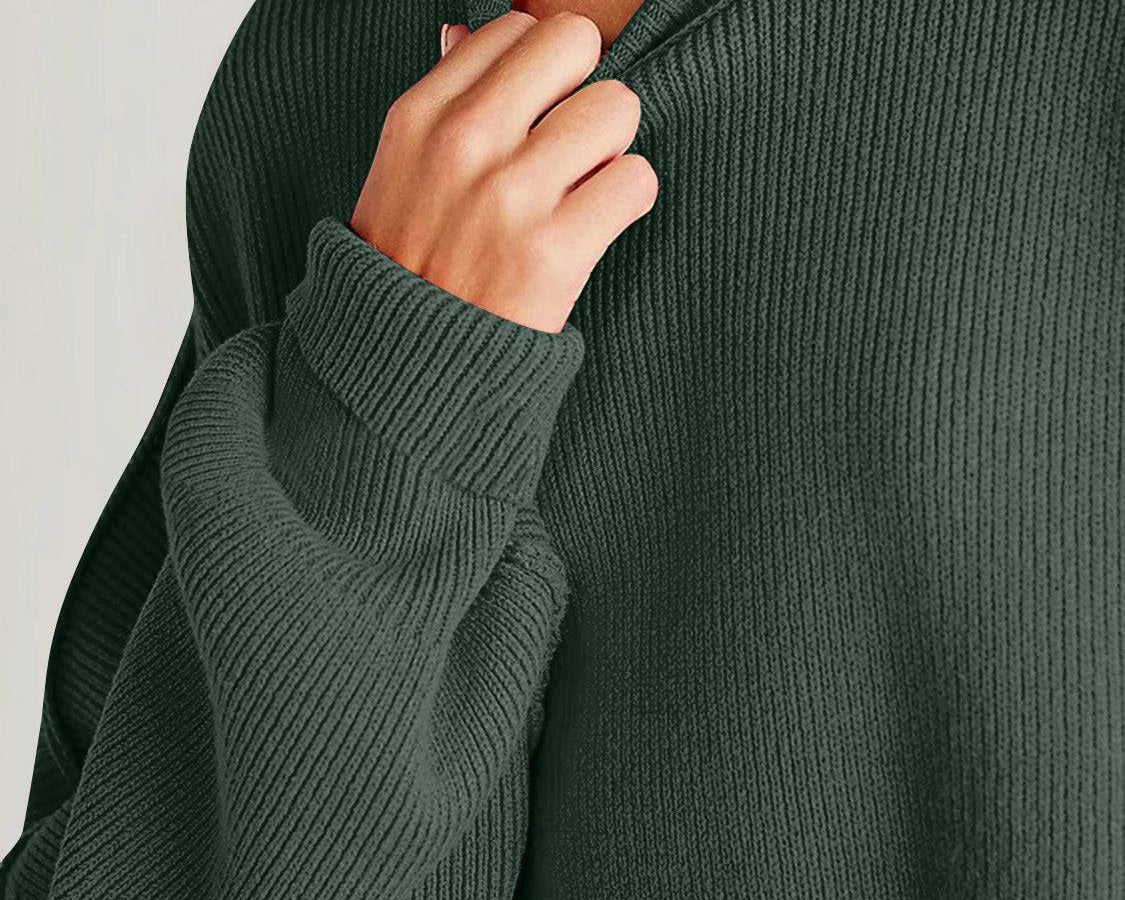 NEWYORKLISTED STYLE COLLECTION: Round Neck Long Sleeve Sweater - NEWYORKLISTED