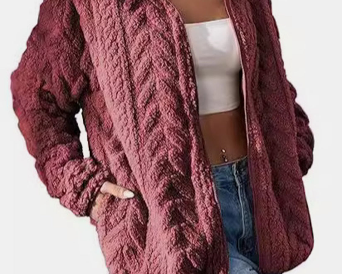 NEWYORKLISTED STYLE COLLECTION: Long Sleeve Warm Sweater Jacket - NEWYORKLISTED