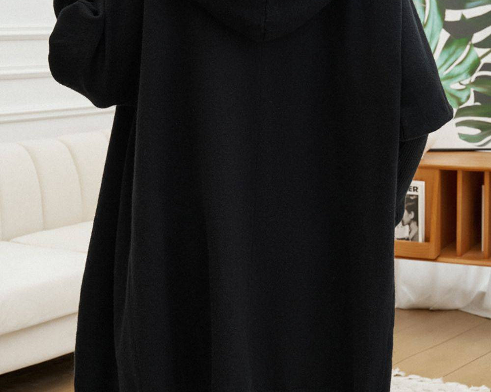 NEWYORKLISTED STYLE COLLECTION: Long Sleeve Hooded Cardigan - NEWYORKLISTED