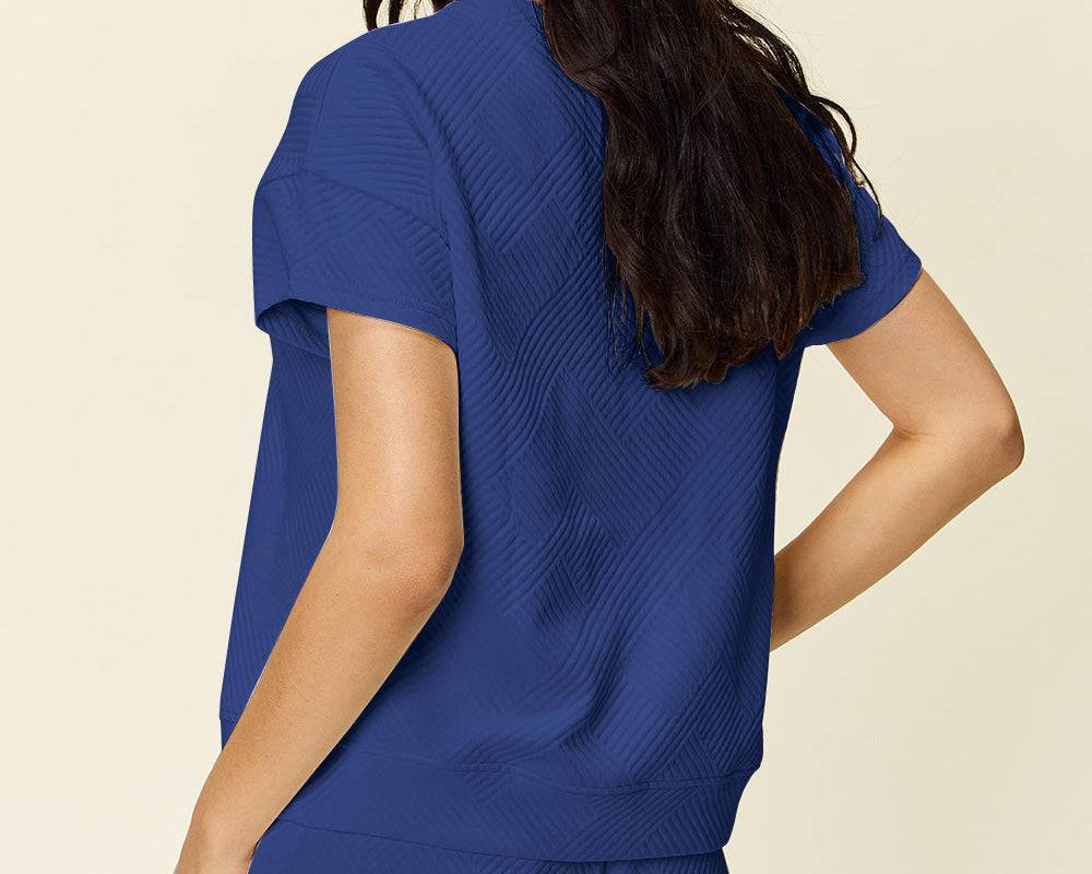 NEWYORKLISTED STYLE COLLECTION: Short Sleeve T-Shirt and Drawstring Shorts Set - NEWYORKLISTED