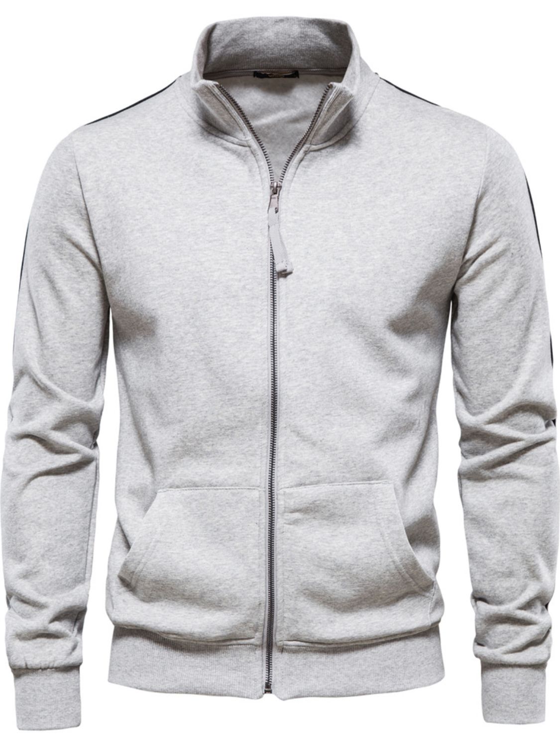 NEWYORKLISTED ATLAS MEN's COLLECTION: Men's Zip Up Long Sleeve Sweatshirt