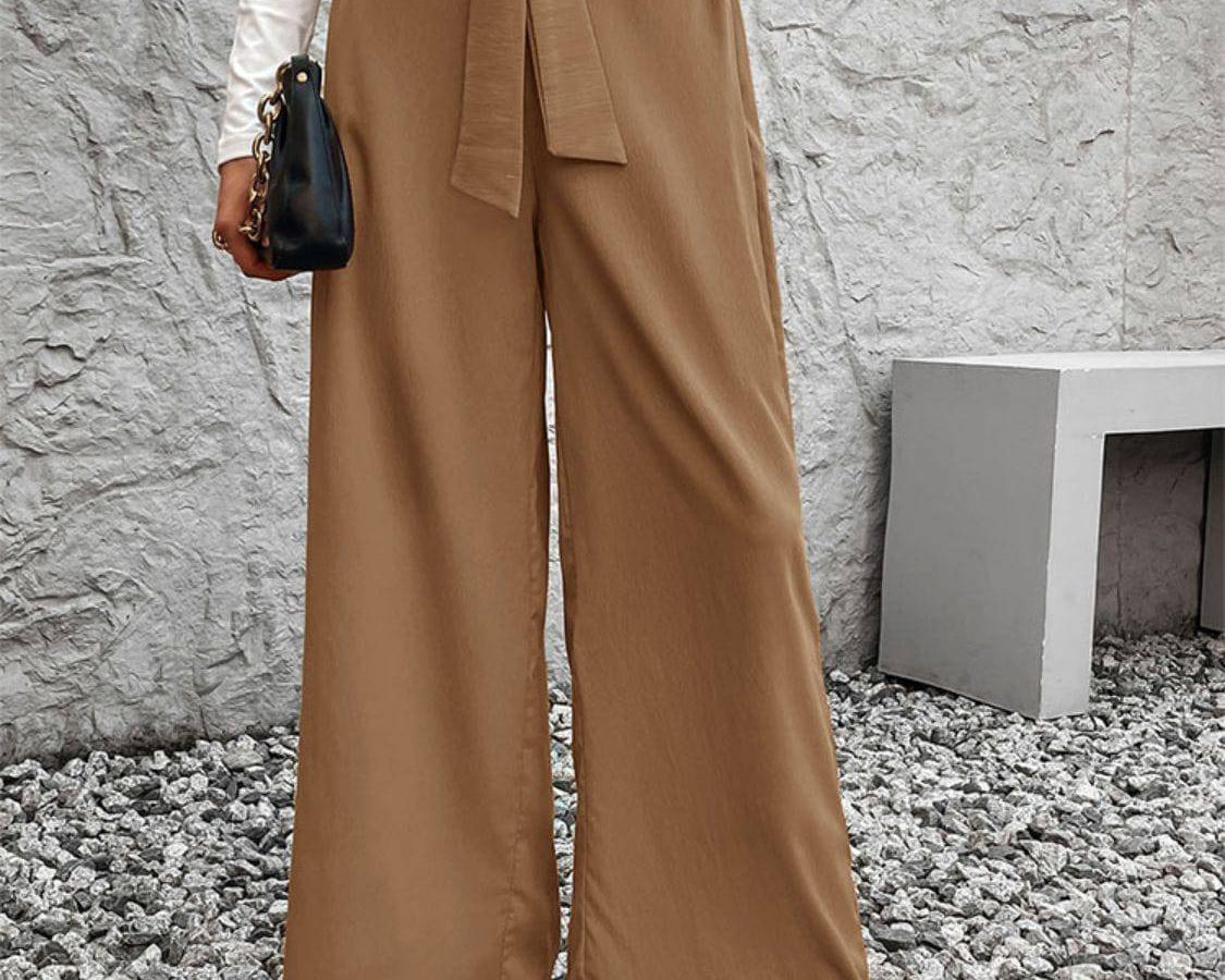NEWYORKLISTED Style Collection: High Waist Wide Leg Pants - NEWYORKLISTED