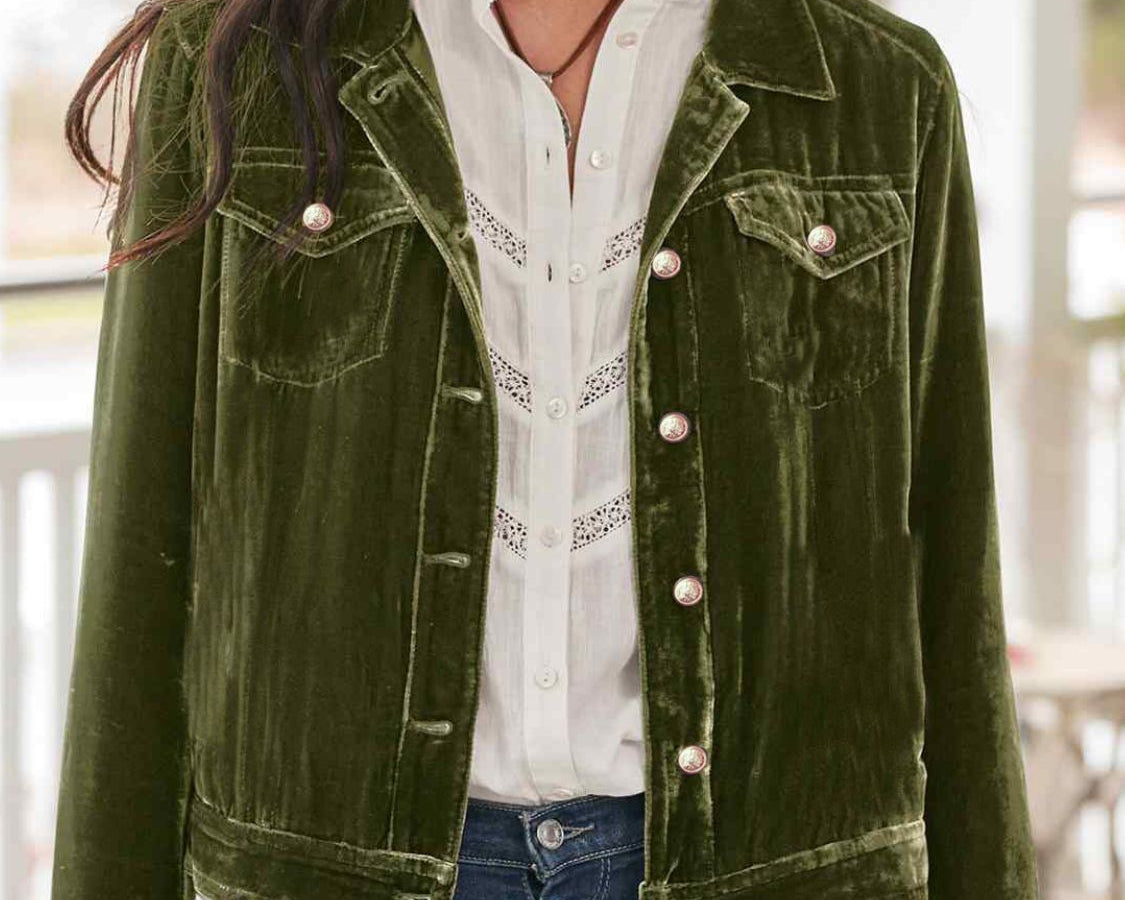 Long Sleeve Jacket with Chest Pockets: NEWYORKLISTED STYLE COLLECTION - NEWYORKLISTED