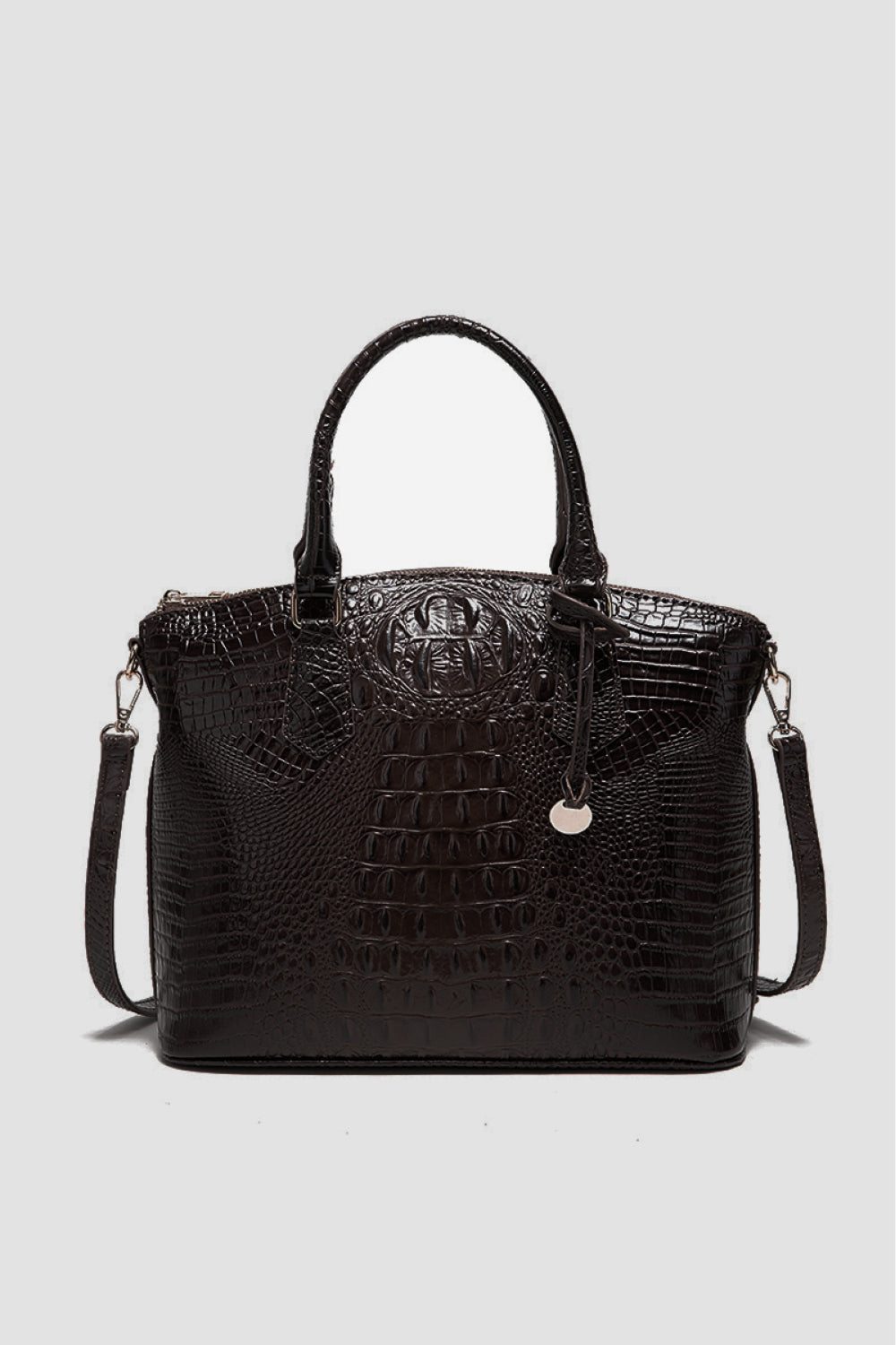 NEWYORKLISTED STYLE COLLECTION: Vegan Leather Crocodile Pattern Handbag - NEWYORKLISTED
