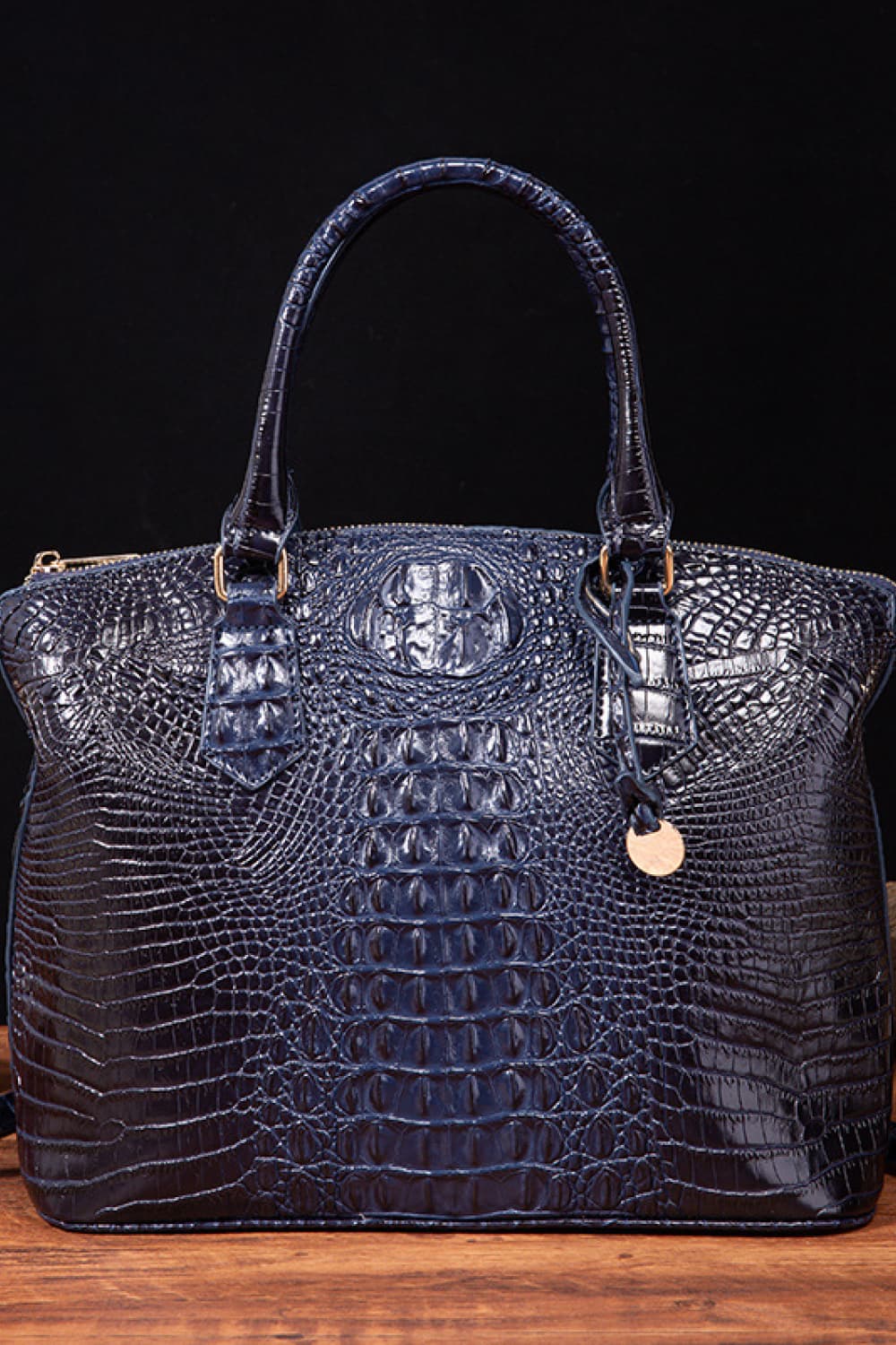 NEWYORKLISTED STYLE COLLECTION: Vegan Leather Crocodile Pattern Handbag - NEWYORKLISTED