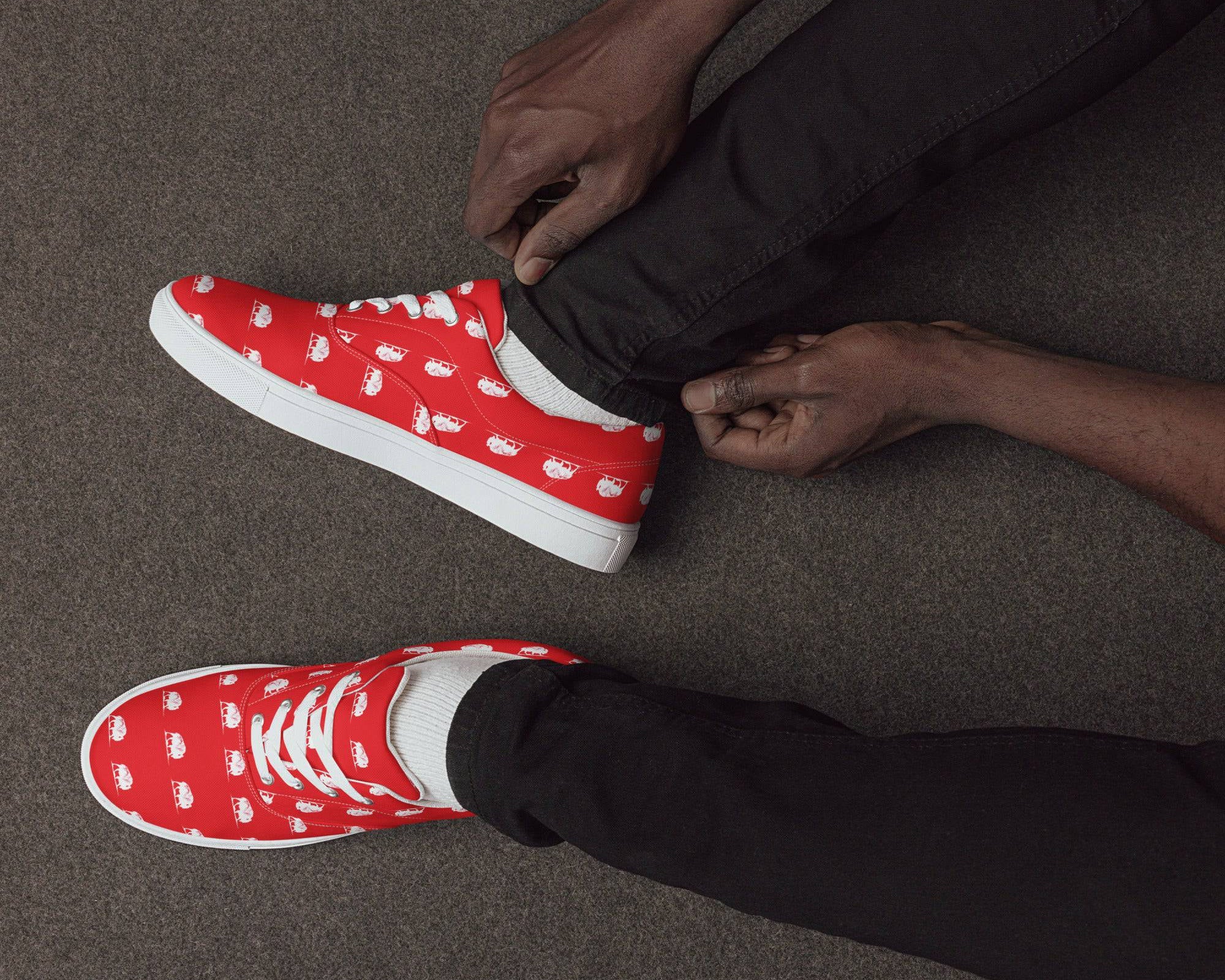 NEWYORKLISTED STYLE COLLECTION: Buffalo Love Canvas Sneakers (Men's Shoes) - NEWYORKLISTED