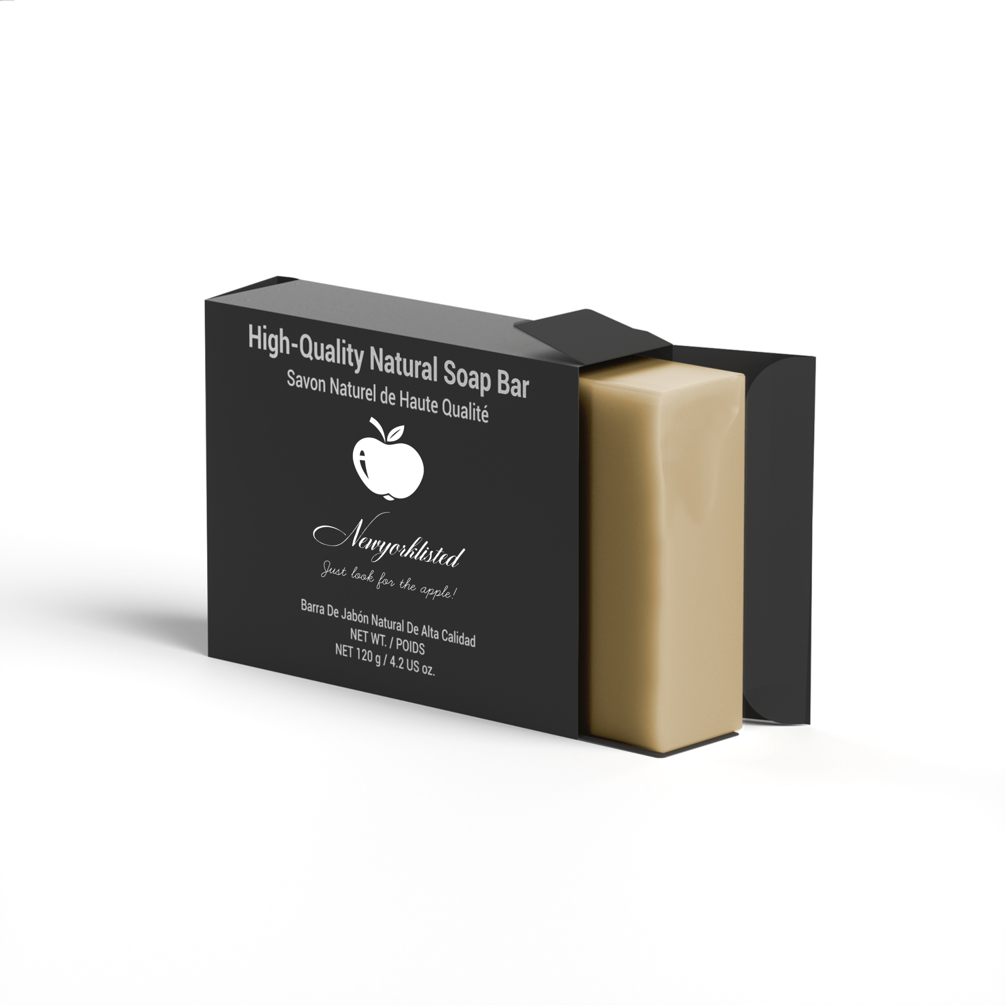 NEWYORKLISTED DIAMOND SPA COLLECTION: soap-apricot