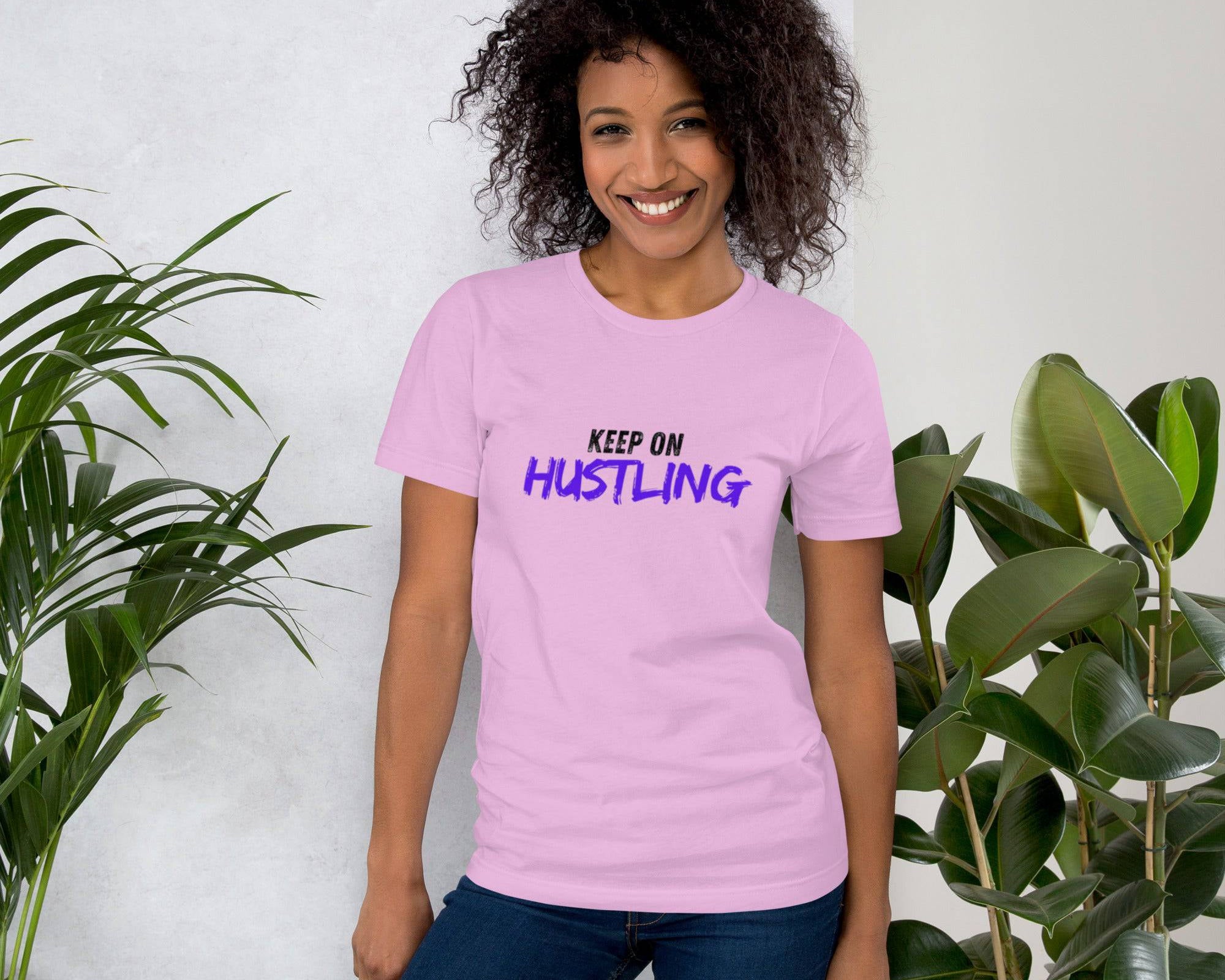 NEWYORKLISTED - "KEEP ON HUSTLING" Unisex t-shirt - NEWYORKLISTED
