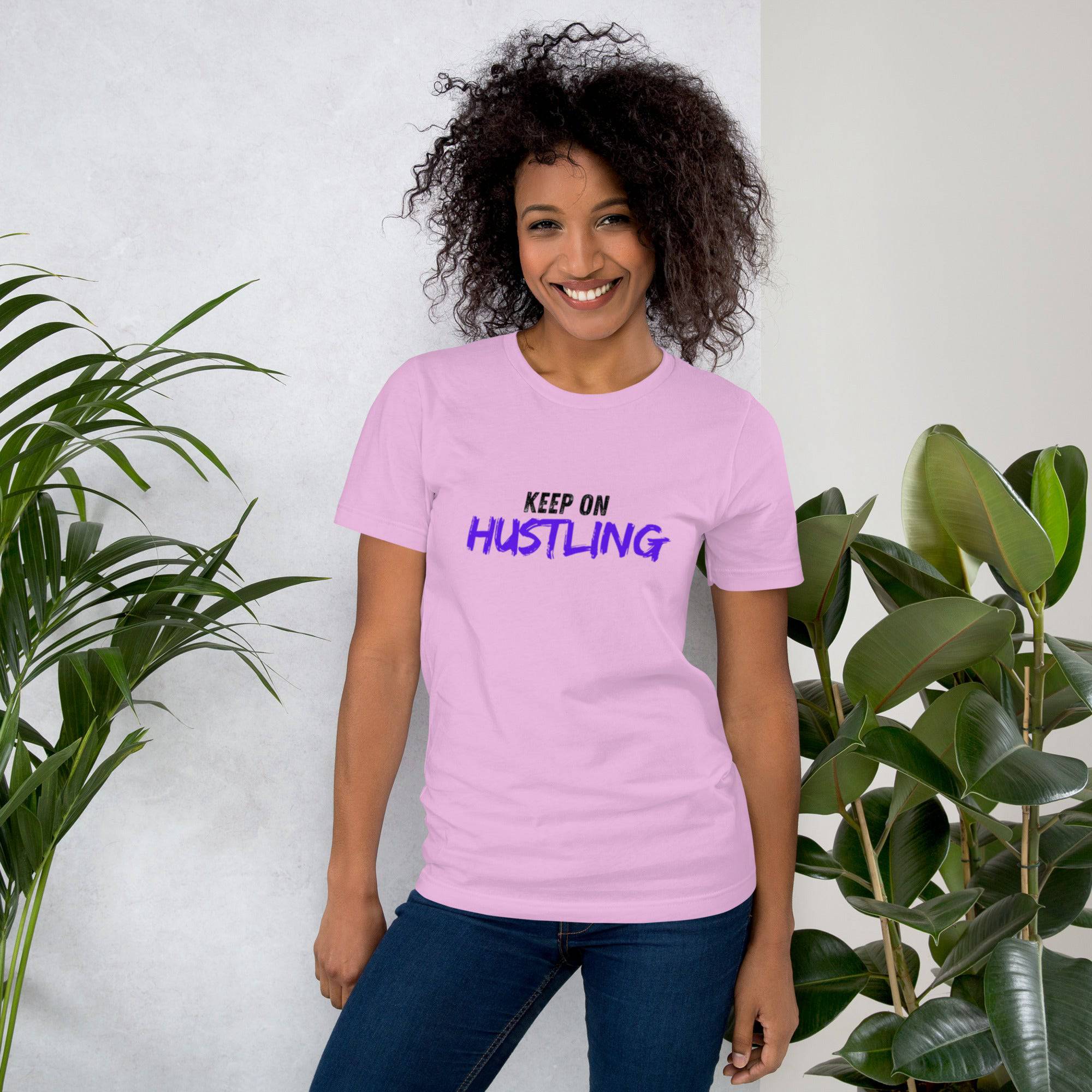 NEWYORKLISTED - "KEEP ON HUSTLING" Unisex t-shirt - NEWYORKLISTED