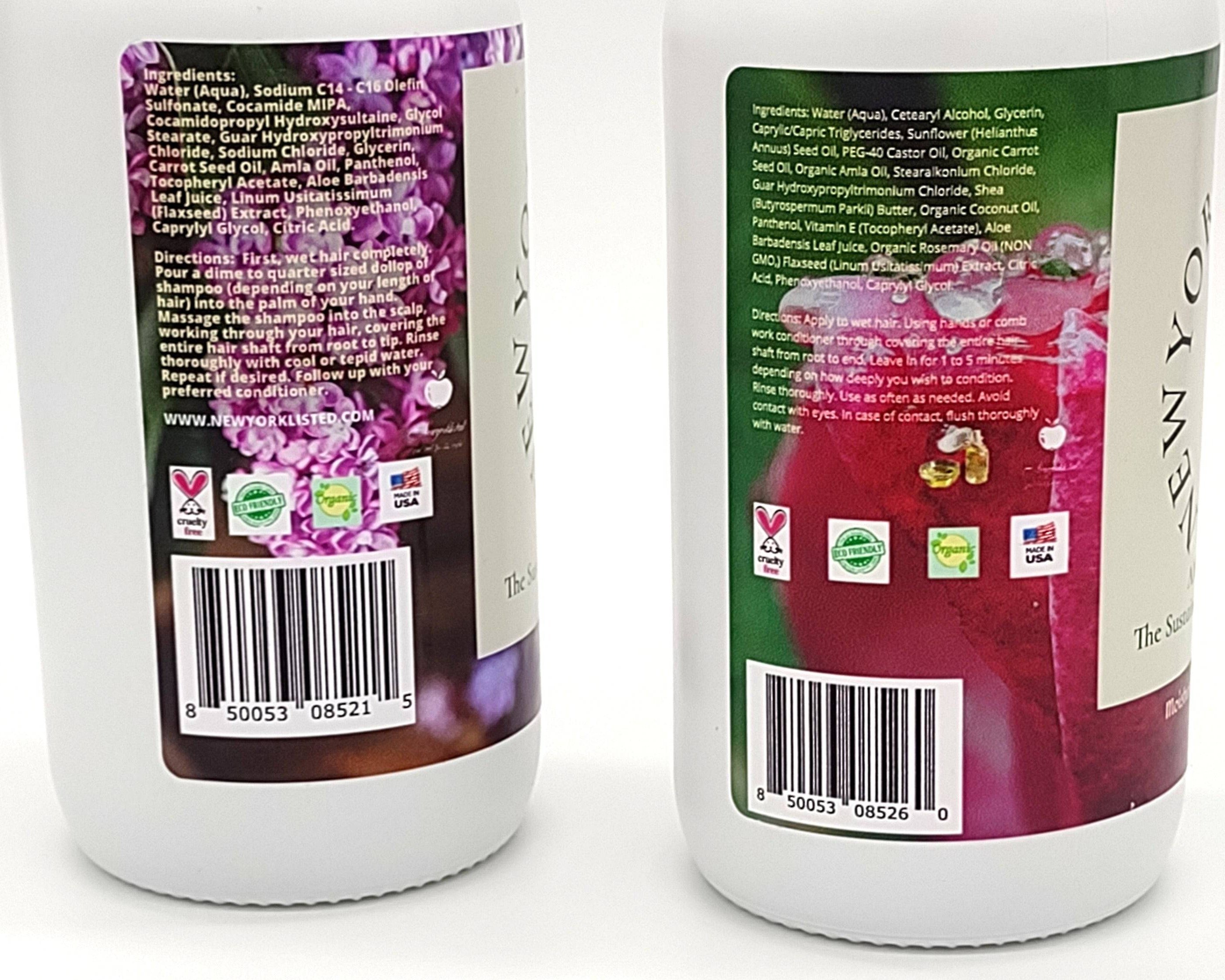 AMLA NATURALS - Moisture Rich Shampoo & Conditioner DUO! - NEWYORKLISTED