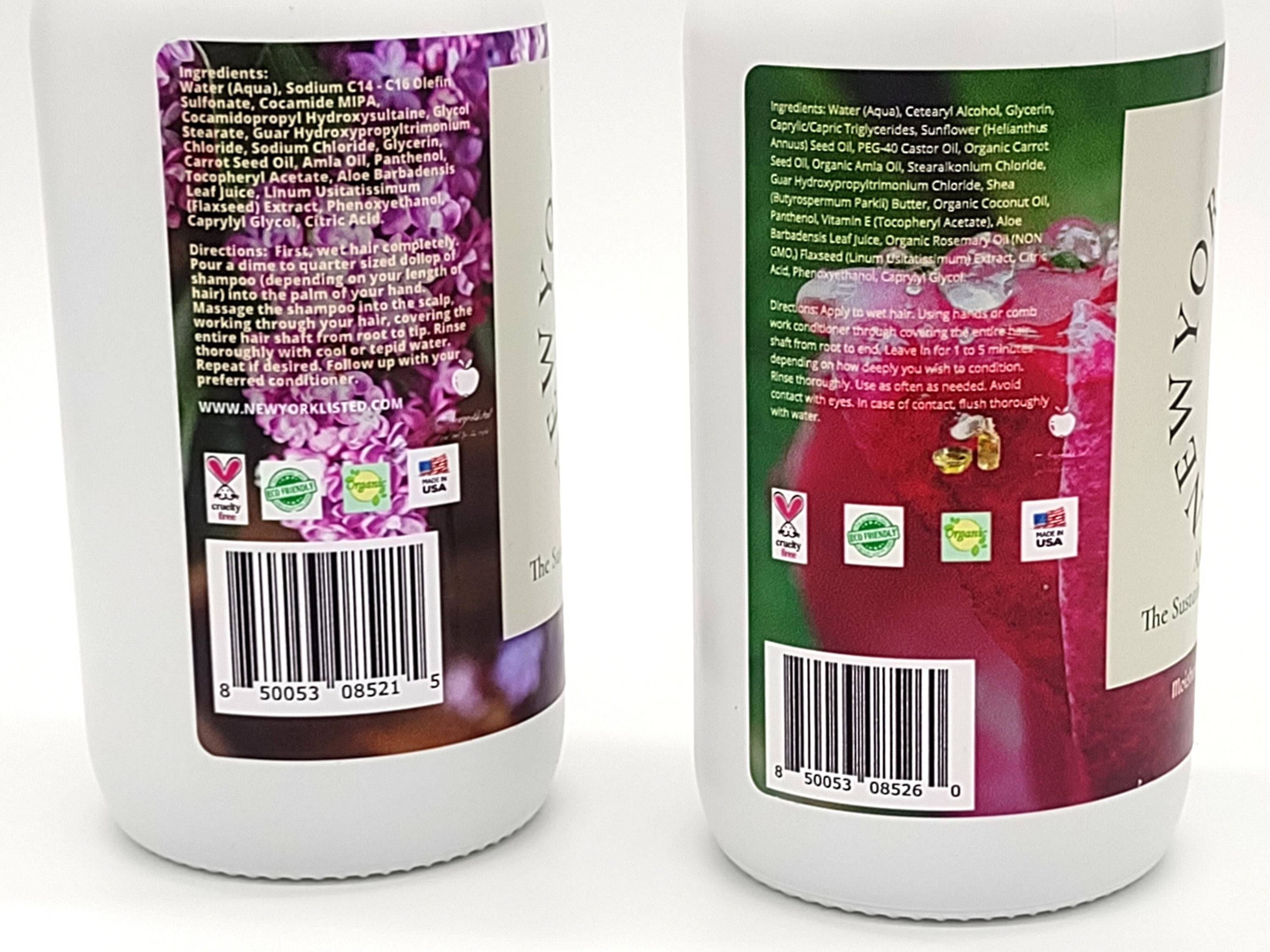 AMLA NATURALS - Moisture Rich Shampoo & Conditioner DUO! - NEWYORKLISTED