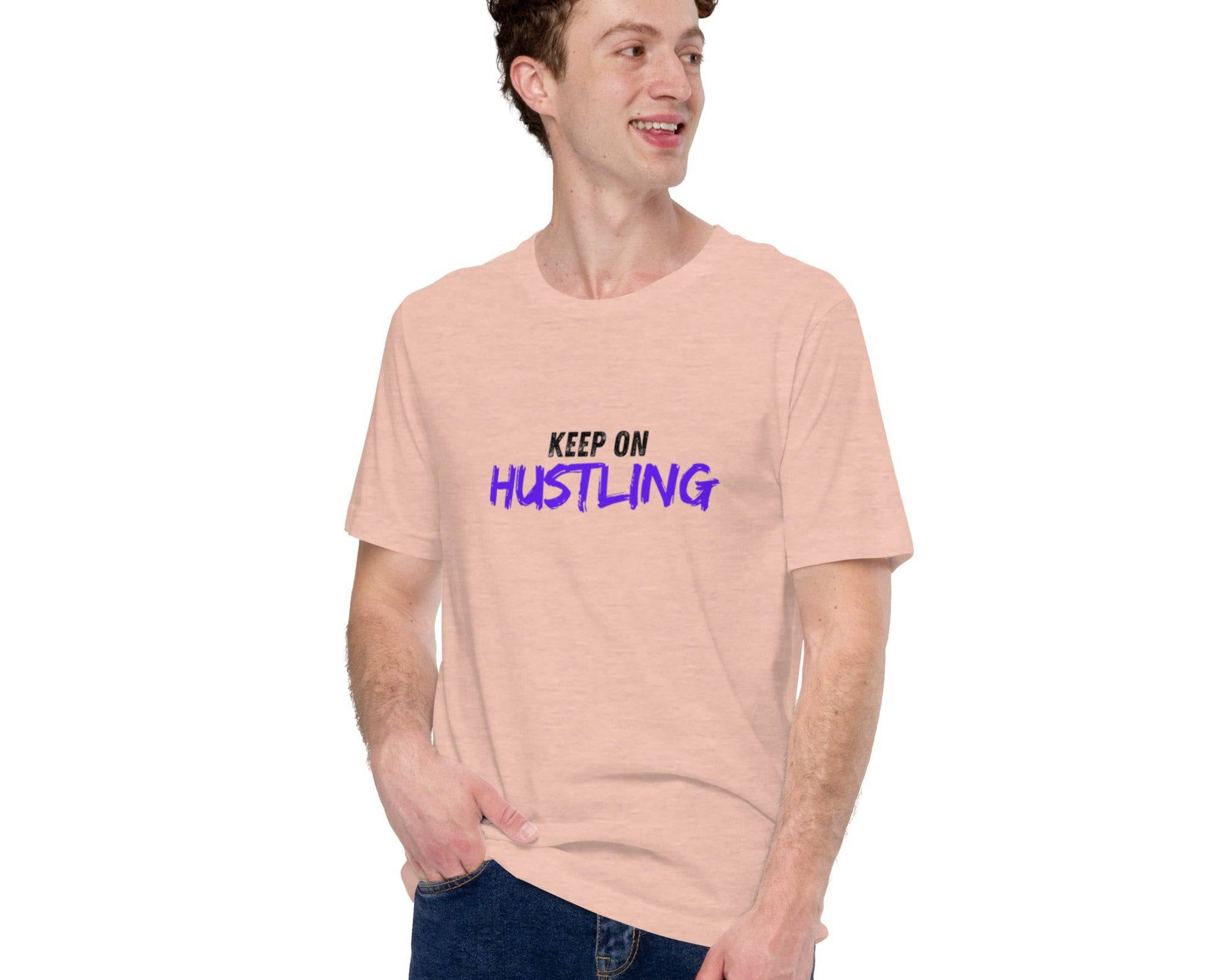 NEWYORKLISTED - "KEEP ON HUSTLING" Unisex t-shirt - NEWYORKLISTED