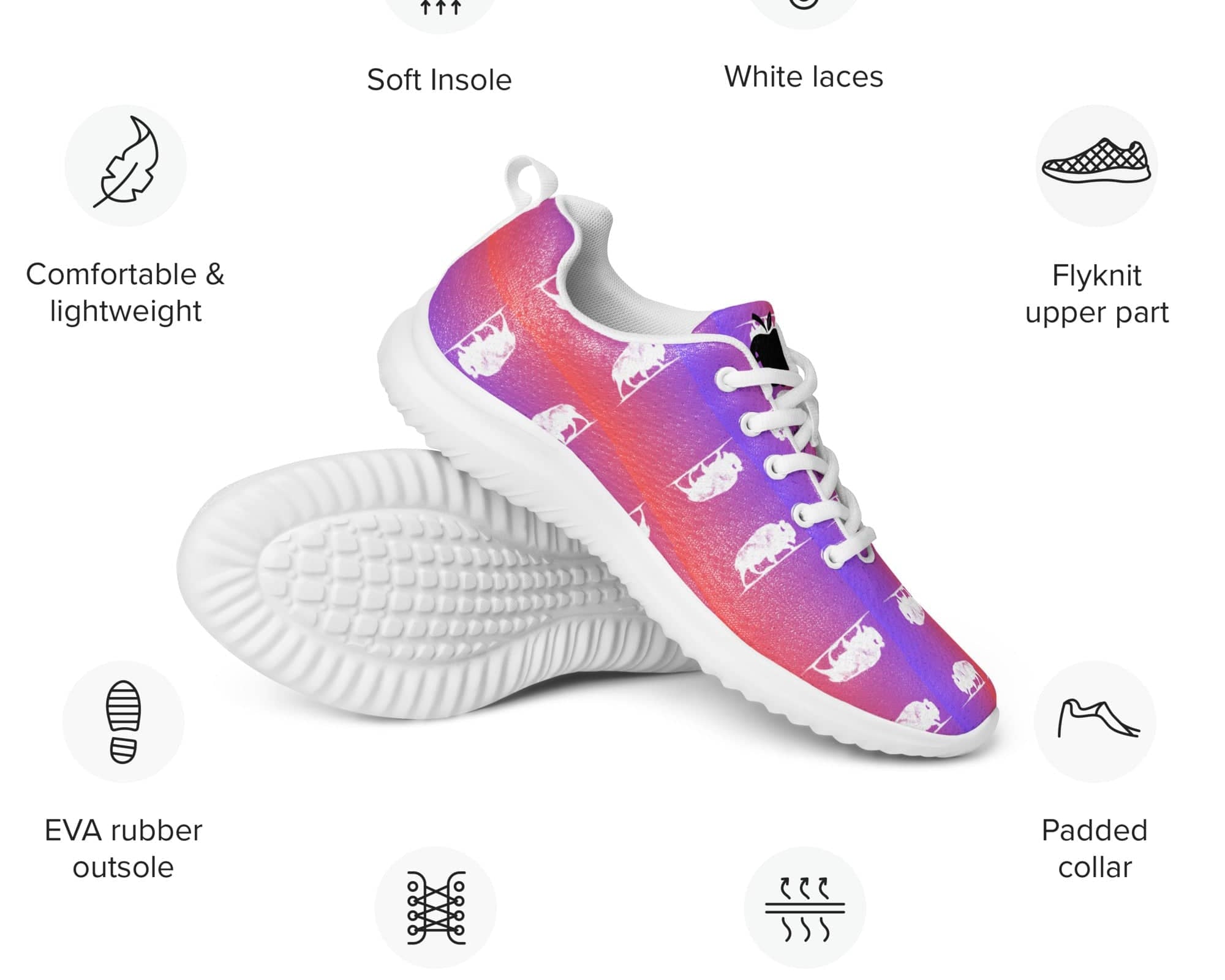 NEWYORKLISTED STYLE COLLECTION: Buffalo Love Women’s Athletic Shoes - NEWYORKLISTED