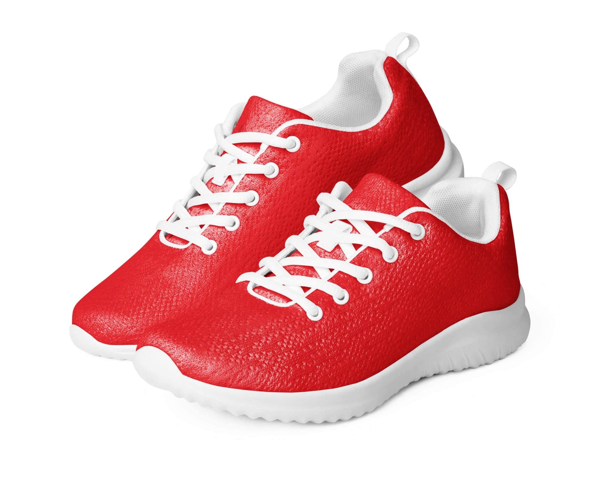 NEWYORKLISTED Style Collection: On the Run Bright Red Athletic Shoes - NEWYORKLISTED