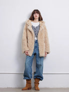 Clouds of Smoke Become Rain Imported Tuscan Hooded Sheepskin - NEWYORKLISTED