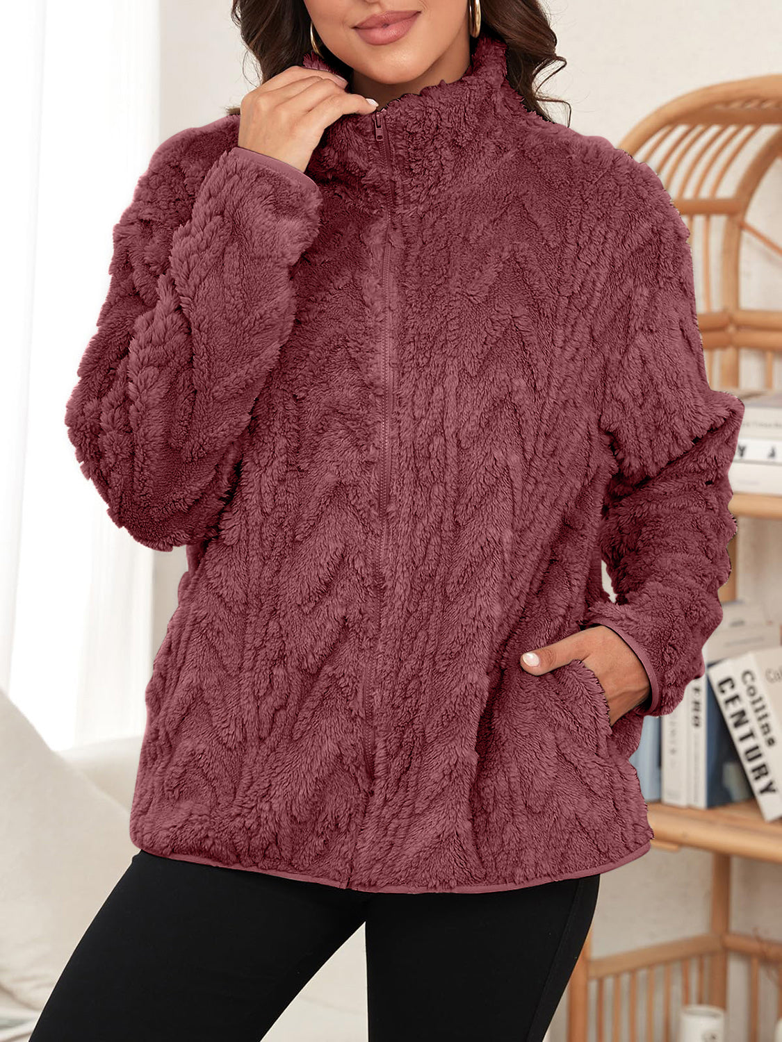 NEWYORKLISTED STYLE COLLECTION: Long Sleeve Warm Sweater Jacket - NEWYORKLISTED