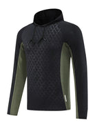 Men’s plus size athletic fit raglan sleeve hoodie from the NEWYORKLISTED ATLAS MEN’S COLLECTION, lightweight cotton stretch hoodie.