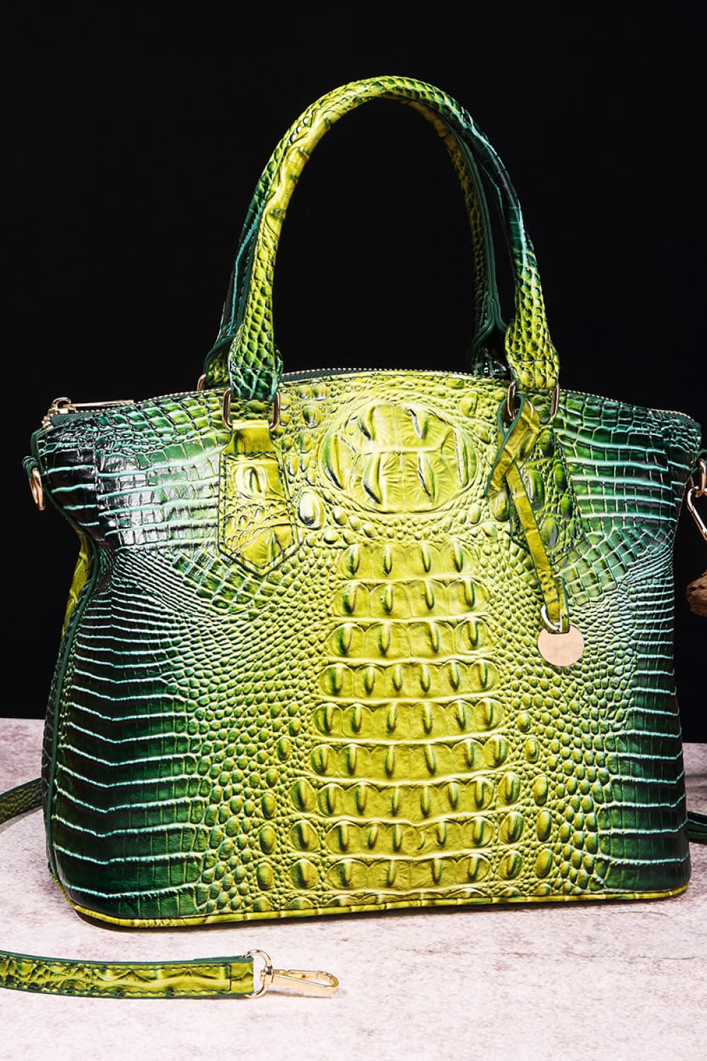 NEWYORKLISTED STYLE COLLECTION: Rainbow Gradient Vegan Leather Handbag - NEWYORKLISTED