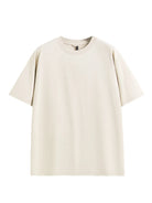 NEWYORKLISTED ATLAS MEN's COLLECTION: Beige t-shirt on a white background