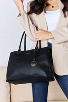 NEWYORKLISTED STYLE COLLECTION: Structured Vegan Leather Handbag