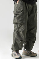 NEWYORKLISTED ATLAS MEN'S COLLECTION: Men's Plus Size Elastic Waist Pants with Pockets – Lightweight Utility, All-Day Comfort in Khaki 