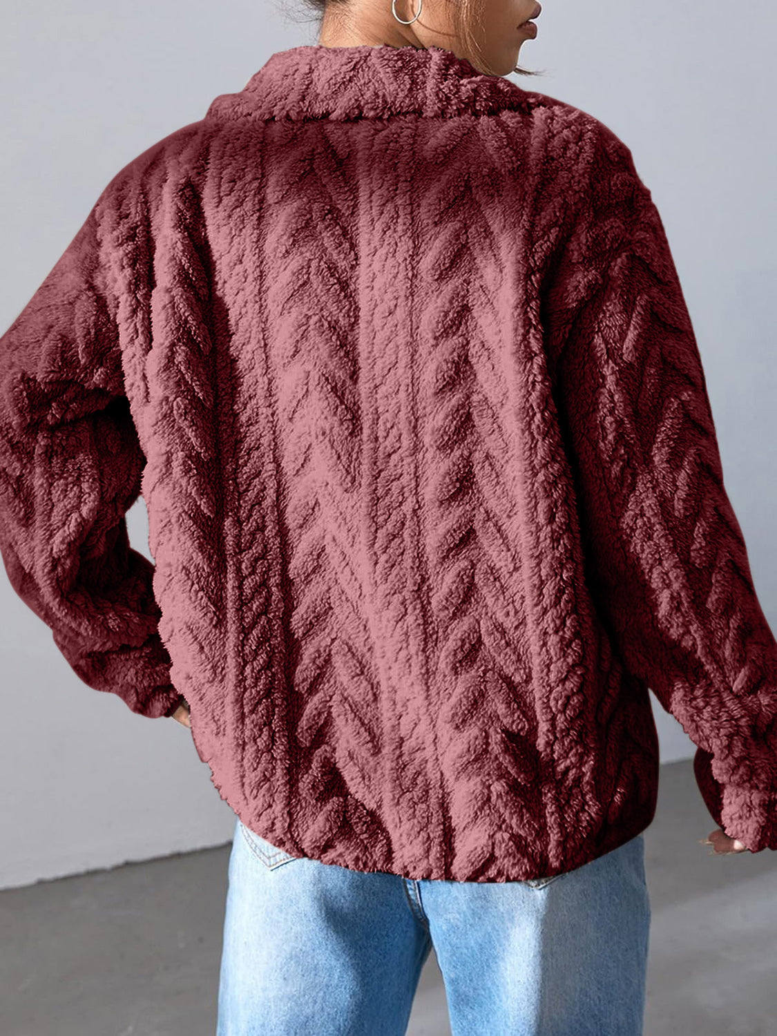 NEWYORKLISTED STYLE COLLECTION: Long Sleeve Warm Sweater Jacket - NEWYORKLISTED