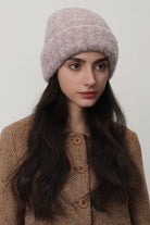 Solid Color Thermal Knit Hat - NEWYORKLISTED