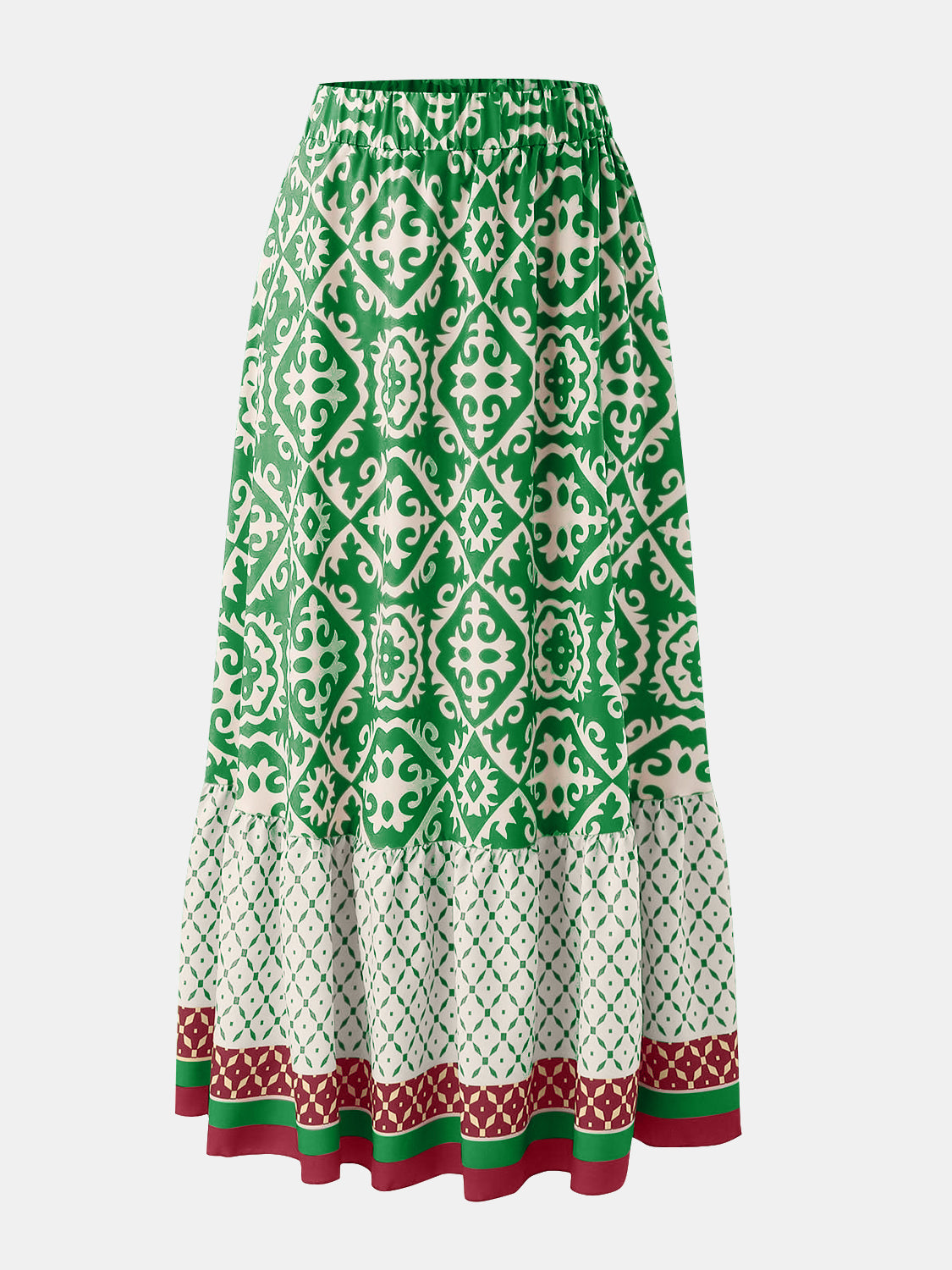 NEWYORKLISTED STYLE COLLECTION:  Maxi Print Skirt - NEWYORKLISTED