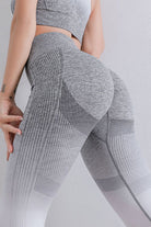 Gradient High Waist Sports Leggings - NEWYORKLISTED