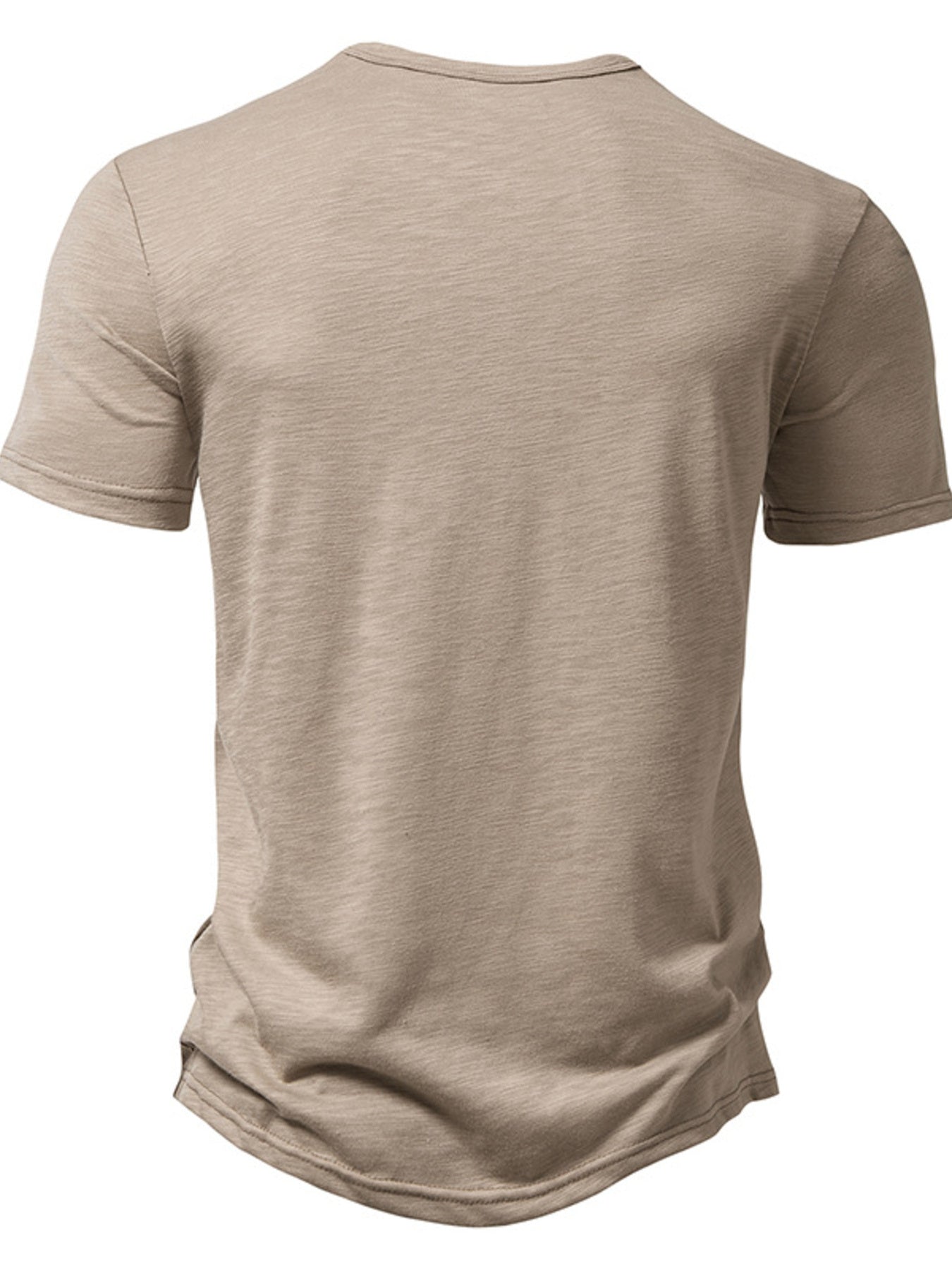NEWYORKLISTED ATLAS MEN'S COLLECTION: Beige t-shirt on a white background