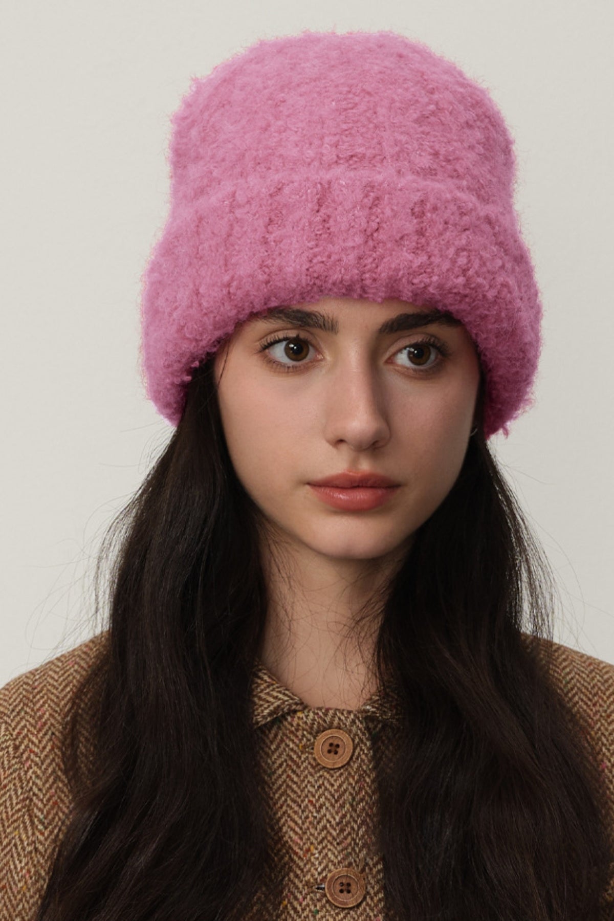 Solid Color Thermal Knit Hat - NEWYORKLISTED