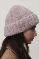 Solid Color Thermal Knit Hat - NEWYORKLISTED
