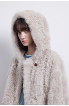 Clouds of Smoke Become Rain Imported Tuscan Hooded Sheepskin - NEWYORKLISTED