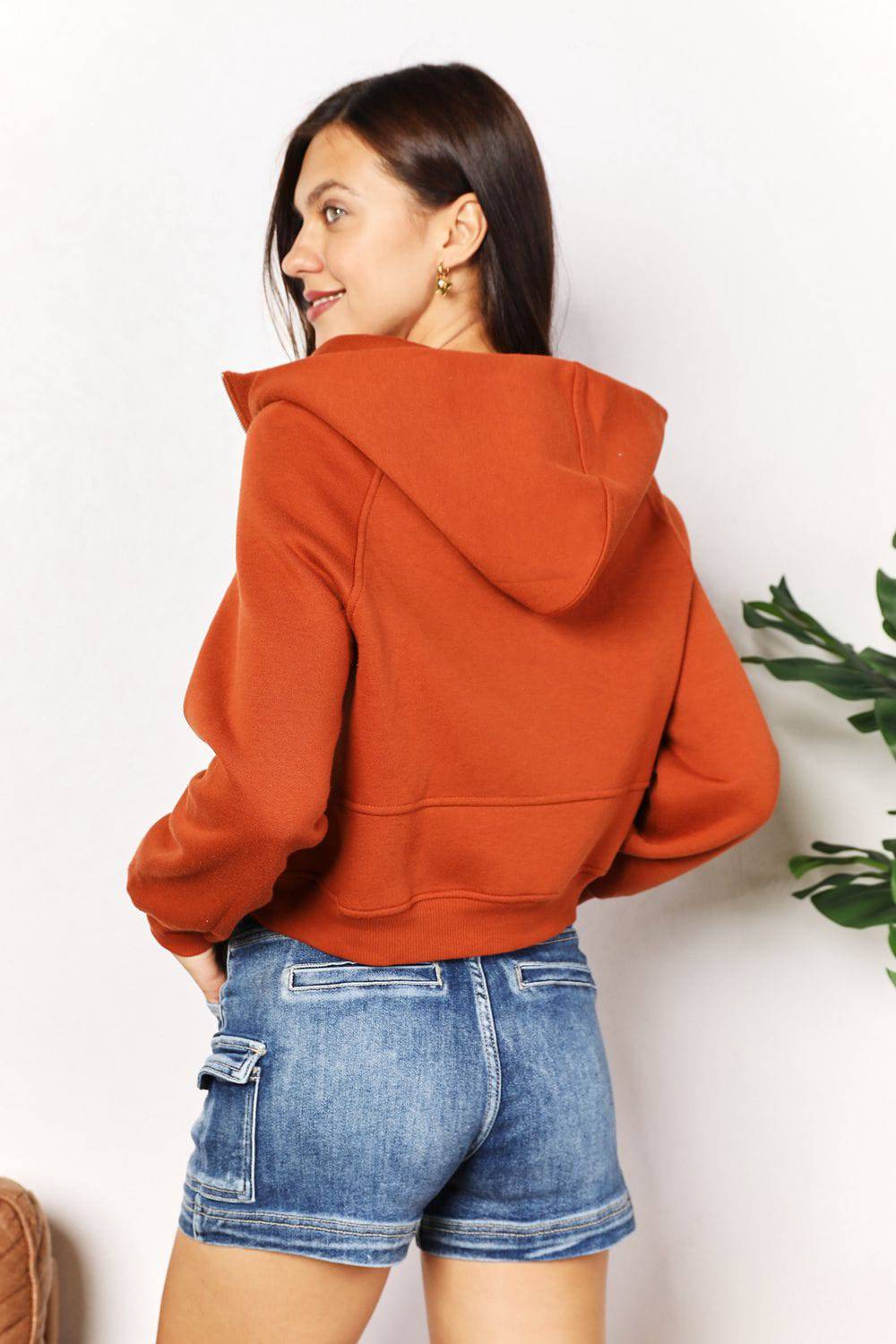 NEWYORKLISTED Style Collection: Half-Zip Long Sleeve Hoodie - NEWYORKLISTED