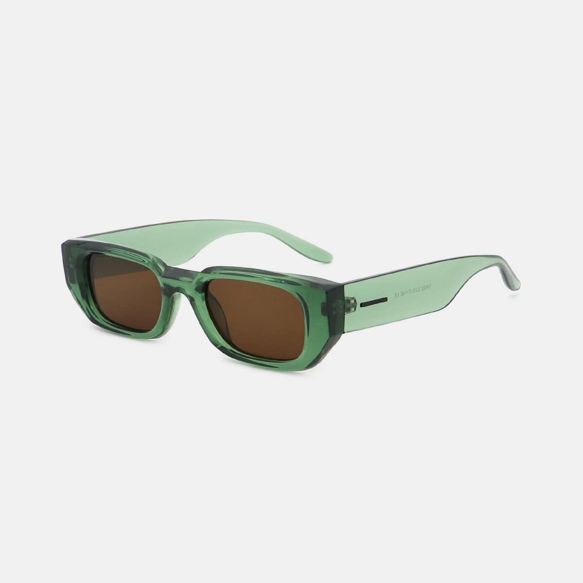 NEWYORKLISTED Colored Frame Rectangle Sunglasses - NEWYORKLISTED