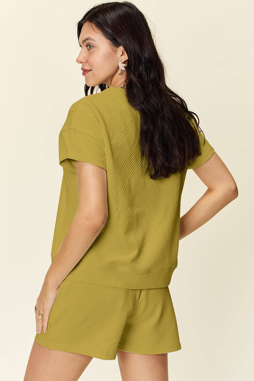 NEWYORKLISTED STYLE COLLECTION: Short Sleeve T-Shirt and Drawstring Shorts Set - NEWYORKLISTED