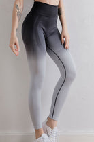 Gradient High Waist Sports Leggings - NEWYORKLISTED