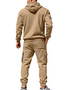 NEWYORKLISTED ATLAS MEN'S COLLECTION – Men's zip-up hoodie and cargo pants two-piece set, product image 4